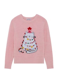 MANGUUN - Pullover, Rippbündchen, für Kinder - PINK