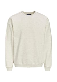 JACK & JONES - Sweatshirt BRINK Pullover - weiß