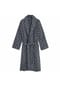 GANT Unisex Bademantel - G-PATTERN ROBE, Schalkragen, Frotteevelours, Bio-Baumwolle Bild 1