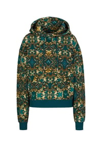 19V69 ITALIA - Hoodie Kara Baroque - Slate Teal