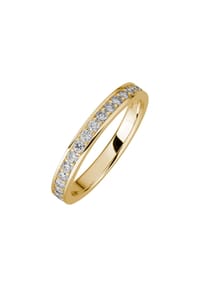 LYOMI - Ring 585/- Gold 17 Diamant 0,43ct. - gelb