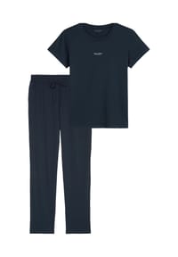 Marc O'Polo - Schlafanzug Cotton - Dunkelblau