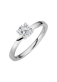 LYOMI - Ring 585/- Gold 1 Diamant Lab Grown 0,75ct. - weiß