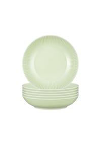Seltmann Weiden Suppenteller Amina ø 21,2 cm 6er Set - AMINA - grau