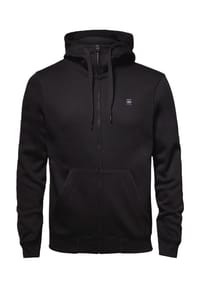 G-STAR RAW - Sweatjacke, Kapuze, Eingrifftaschen, für Herren - 6484 DK BLACK