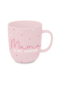 ppd - Henkelbecher Mama Mug 2.0 D@H, Rosa, 400 ml - Mehrfarbig