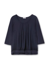 sheego - Blusenshirt - tiefblau
