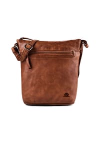 GREEN BURRY Torro Lavado - Torro Lavado Umhängetasche Leder 28 cm - nut