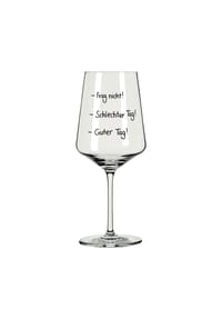 RITZENHOFF Cocktailglas - BE HAPPY - SCHWARZ