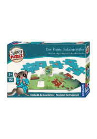 KOSMOS - Mein erstes Story-Puzzle Der kleine Siebenschläfer, Puzzlespiel, Geschichte, Kurzgeschichte, Kinder Spiel - 