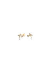 ARTE NOVA - Ohrringe Duas Borboletas - Gold