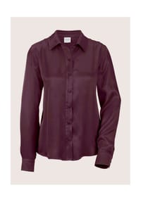 MADELEINE - Elegante Viskosebluse für Damen - bordeaux