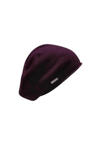 SEEBERGER - Cashmere Baske  mit Rollkante 17702-0 - 11 ANTHRA