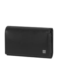 GREEN BURRY Spongy - Spongy Geldbörse Leder 15,5 cm - black