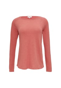 s.Oliver - Langarmshirt, Raglanärmel, für Damen - 2070  ORANGE