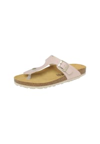 MANGUUN - Pantoletten, Zehensteg, für Damen - 35380 ROSA_BRONZE