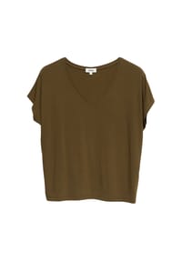s.Oliver - T-Shirt, V-Ausschnitt, für Damen - 3903 RED