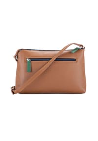 Mywalit - Umhängetasche Leder 22 cm - black-pace