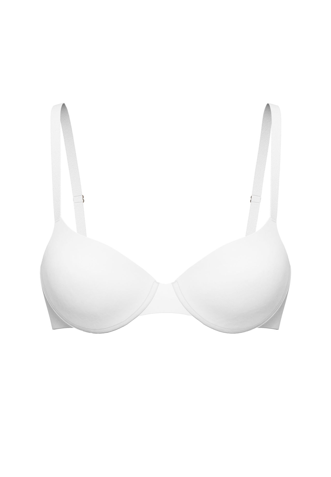 Calida Damen Weiß Sleek Skin Schalen-Bh Mit Variablen Trägernfür 75C, - Bild 5