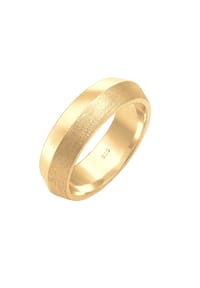 elli. PREMIUM - Ring Paarring Bandring Trauring Hochzeit 925 Sterling Silber - Gold