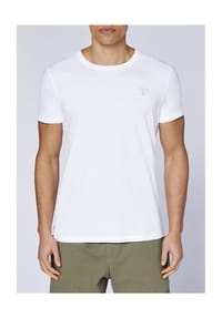 CHIEMSEE - T-Shirts im Basic-Stil mit Logo - 1010 White/White