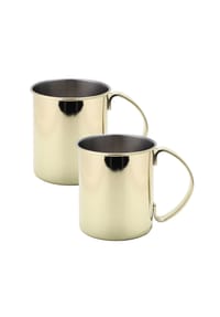 ECHTWERK® - Kupferbecher-Set 2-tlg - Gold