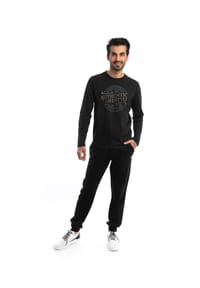 ROADSIGN® australia Herren Langarmshirt Authentic mit Rundhalsausschnitt, Basic-Sweater mit stylishen Aufdruck, 100 Prozent Baumwolle Bild 4