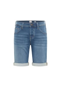 MUSTANG® - Bermudajeans "Chicago", Used-Waschung, für Herren - 5000943  DENIM BLU