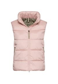 camel active - Steppweste mit 2-Wege-Reißverschluss - Rosa