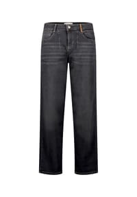 CARTOON - Used Look-Jeans mit Waschung - Black Denim
