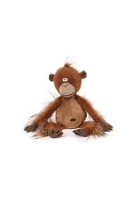 sigikid® - Kuscheltier Mon Key, BeastsTown ,  für Erwachsene und Kinder - braun