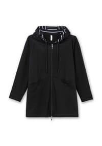 sheego - Sweatjacke - schwarz