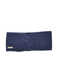 SEEBERGER - Cashmere Stirnband  mit Knotendetail 17325-0 - 10 BLACK