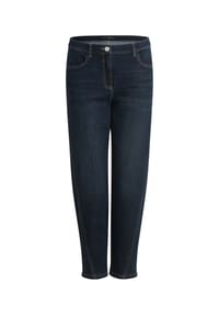 BETTY BARCLAY - Casual-Hose unifarben - Dark Blue Denim