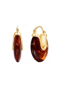 YOKOAMii - Creolen gelbgold - gelbgold