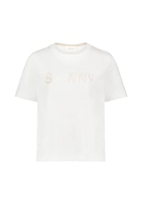 CARTOON - Printshirt mit Rundhalsausschnitt - Patch Cream/Nature
