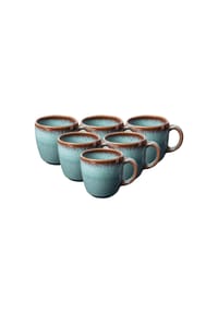 like. by Villeroy & Boch Kaffeetassen Lave 190 ml 6er Set - LAVE - beige