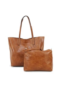 HARPA - Shopper SLOAN mit herausnehmbarer Innentasche - butterscotch brown