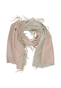 collezione alessandro® - Winterschal Wendeschal in rosa-grau, Made in Italy - rosa