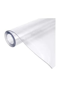 COFI - Tischfolie 1,7mm Tischdecke Tischschutz PVC klar abwaschbar - Transparent 120x100cm