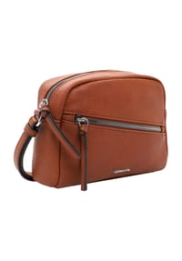 Tamaris - ALESSIA Umhängetasche, Kunstleder, Emblem, für Damen - 100 BLACK (VE3)