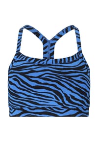 ENDURANCE ATHLECIA - Sport-BH Larissa V2 mit leichtem Support - P3910 Blue Zebra
