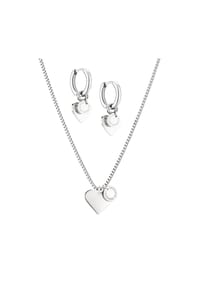 LIEBESKIND - Halskette & Ohrringe Set - silber