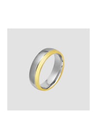 Adelia's - Herren Ring aus Edelstahl - weiß