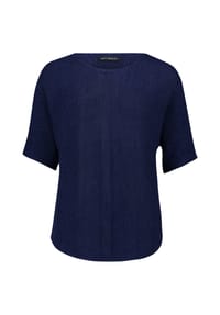 BETTY BARCLAY - Strickpullover kurzarm - Grau Beige