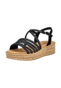 Gabor® - Lederimitat Sandalen - Schwarz
