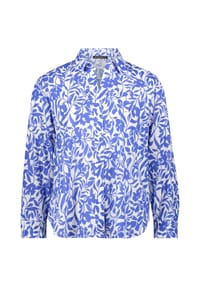 BETTY BARCLAY - Longbluse langarm - Weiß/Blau