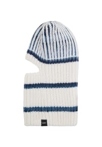 Eisbär® - Sturmhaube, Label, für Herren - 100 WHITE-BLAUJEAN