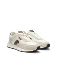 BOSS - Sneaker, Leder, für Herren - 282  OPEN BEIGE