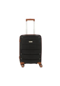 cocoono - Graz Graz 4 Rollen Kabinentrolley S 56 cm - schwarz-braun